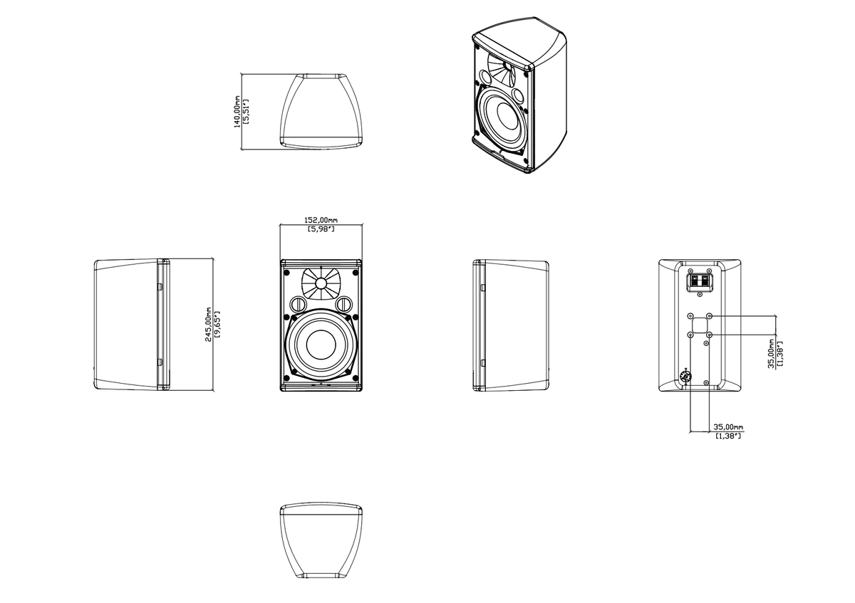 Technical drawing for A55TB