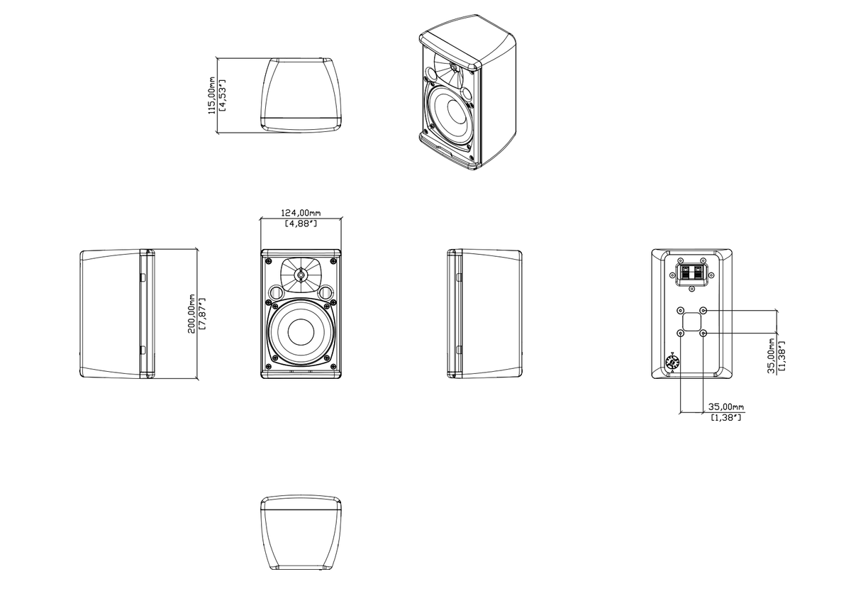 Technical drawing for A40TB