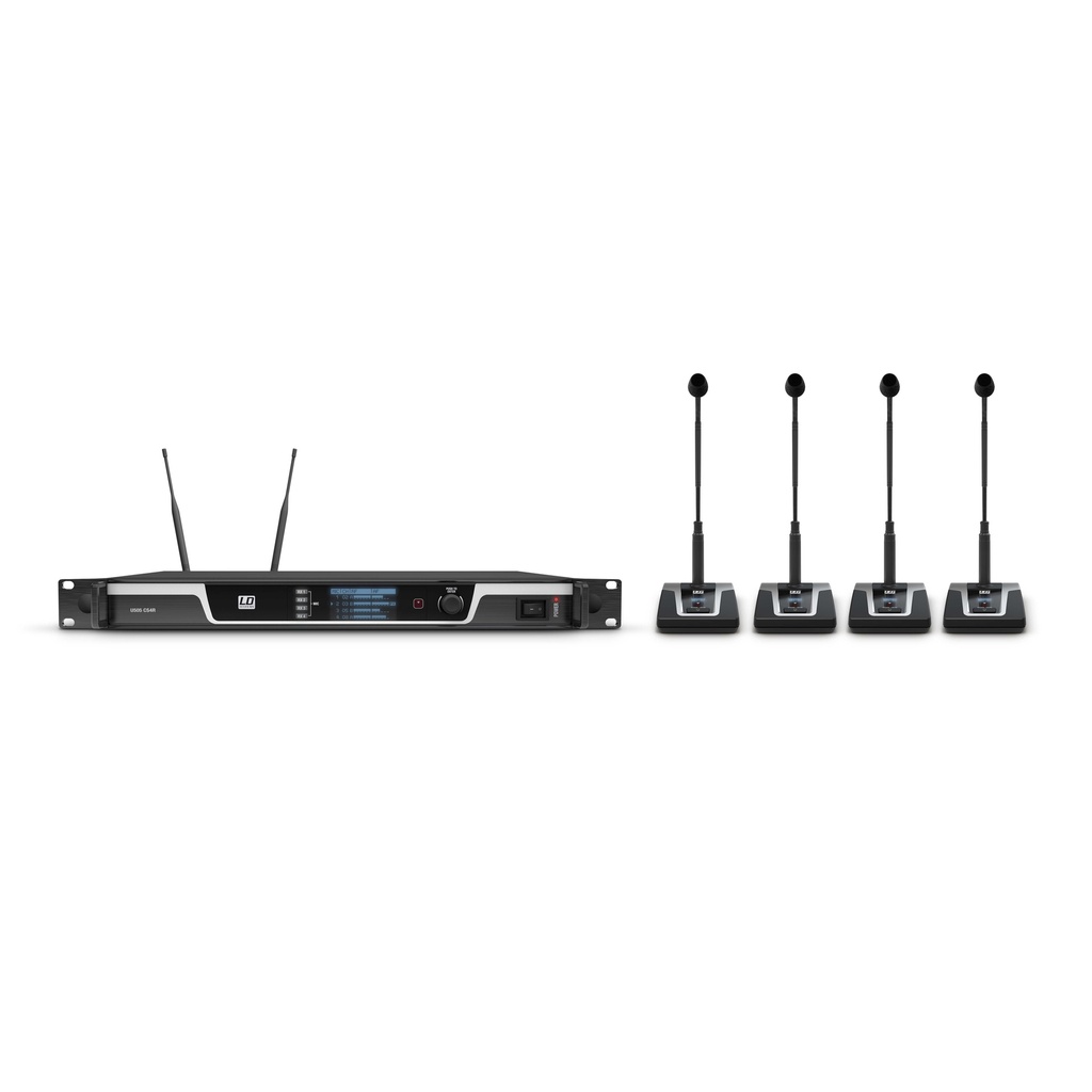 LD Systems U505 CS 4 - 4-Channel Wireless Conference System