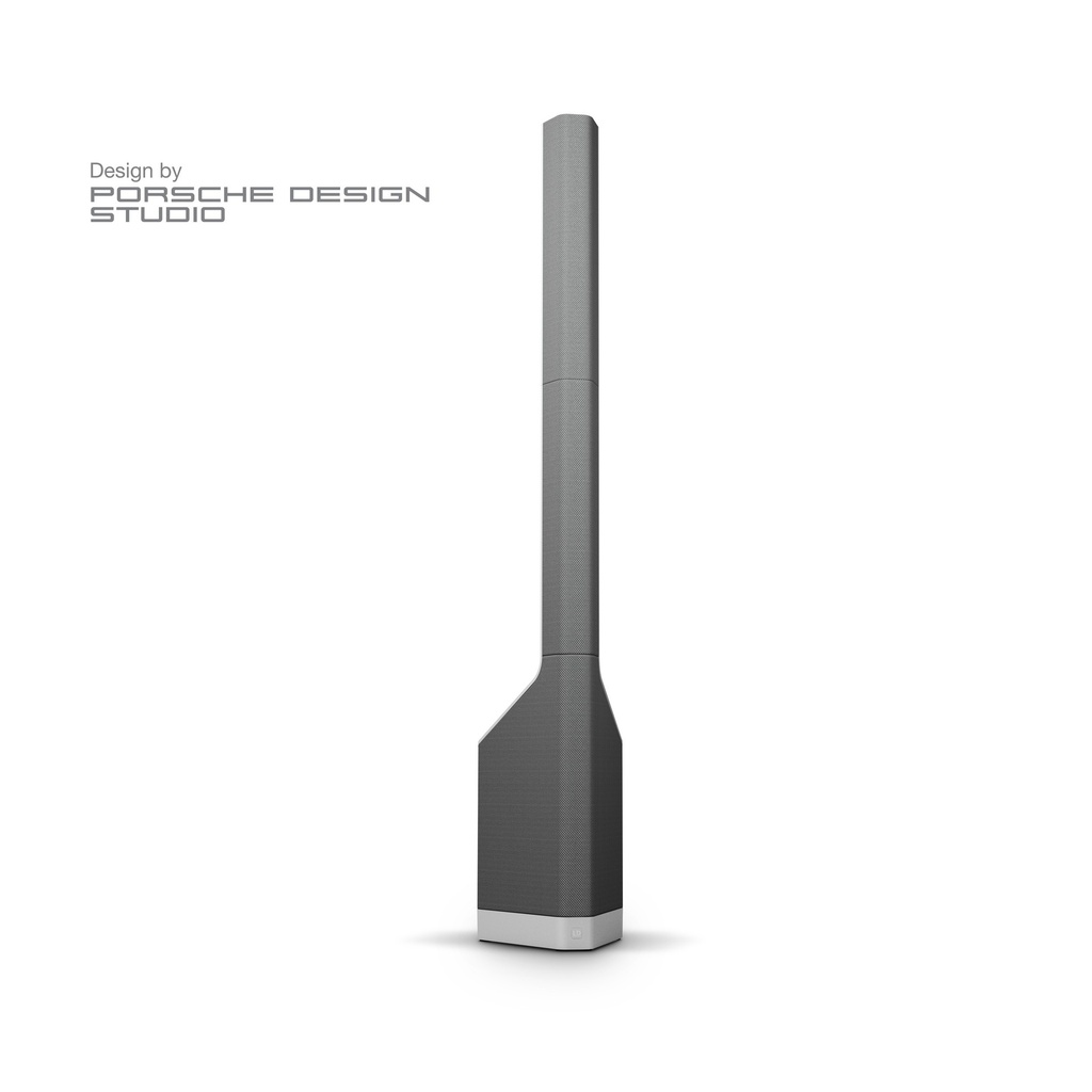 LD Systems MAUI P900 G - Powered Column PA System by Porsche Design Studio in Platinum Grey