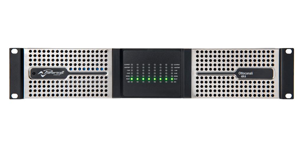 Powersoft Ottocanali 4K4 DSP+D - 4000W/8-channel Flexible Amplifier